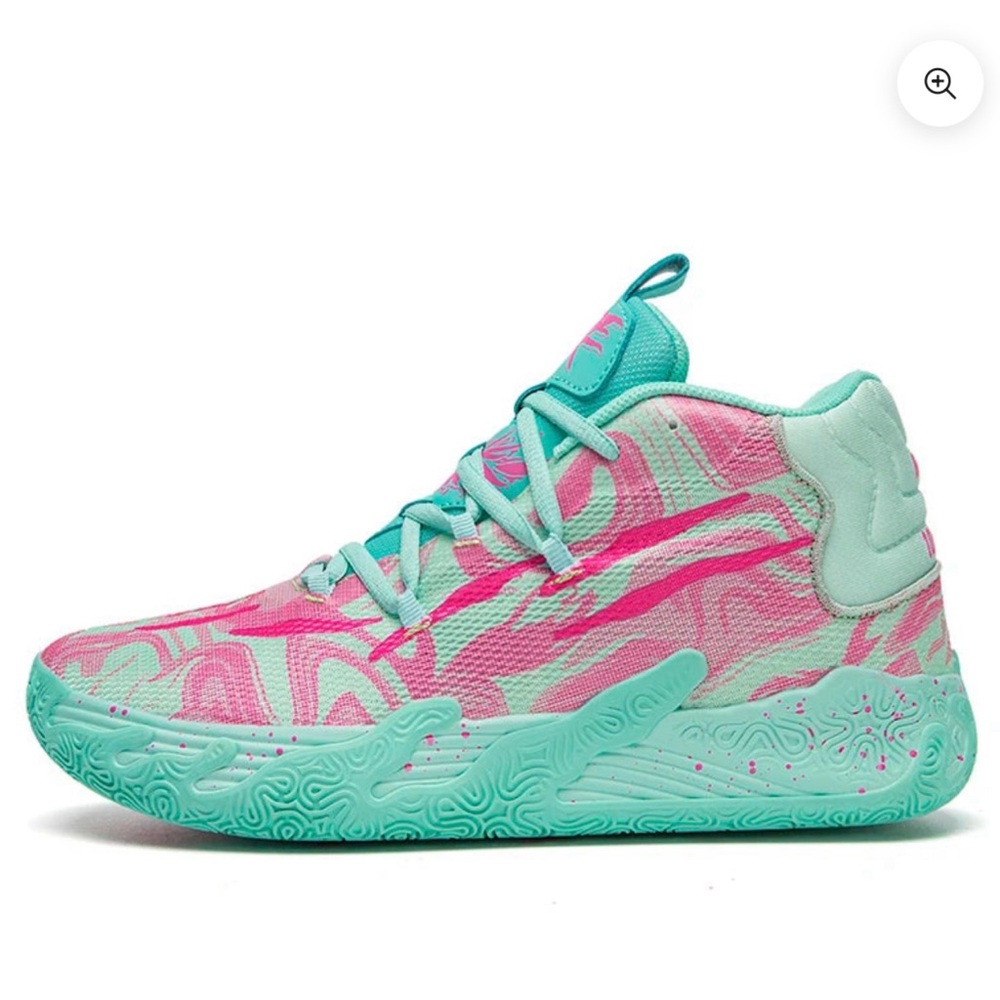 Stylish Pink and Teal Athletic Shoes for Women